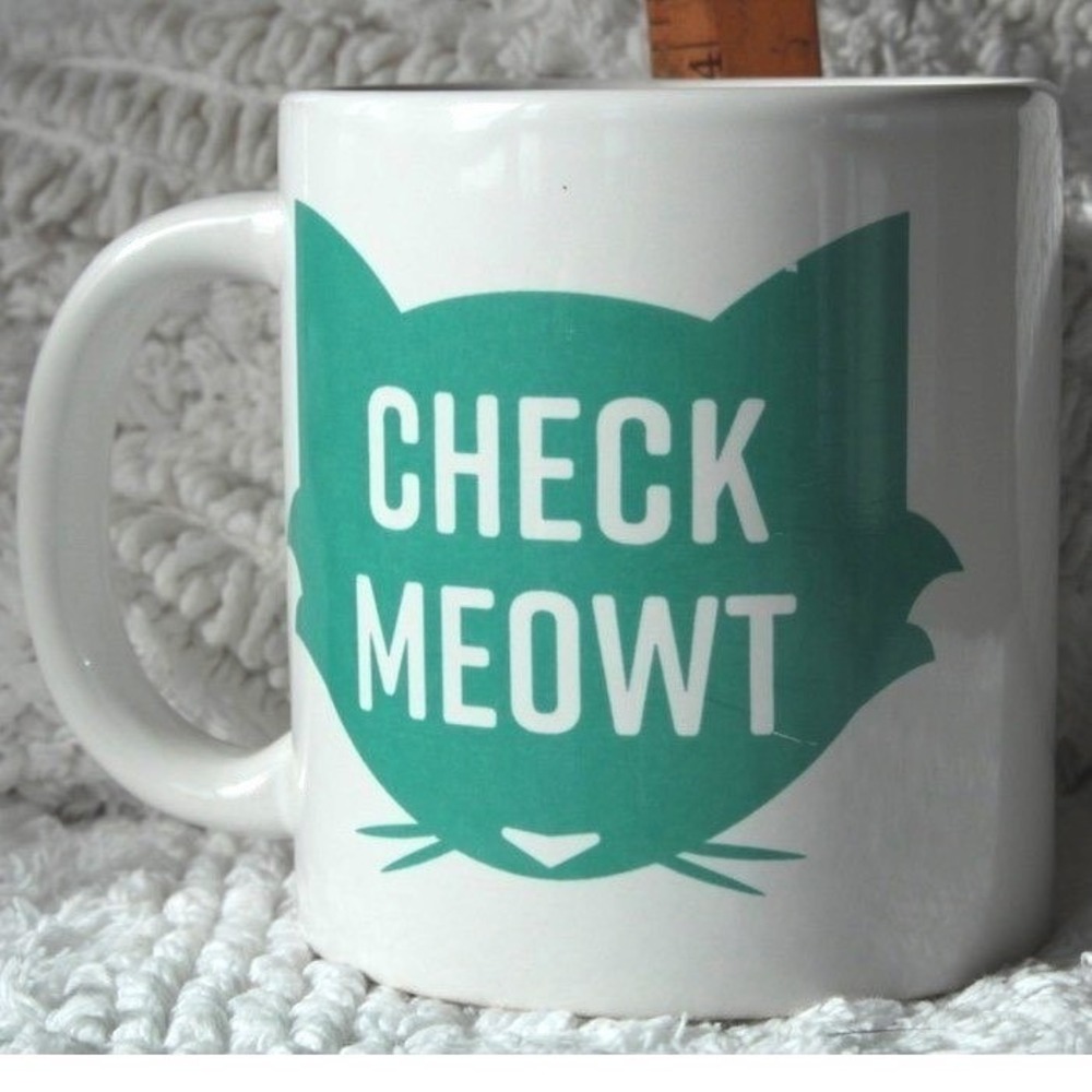 Check Meowt Mug Royal Norfolk Kitty Cat Face Coffee Cup Cat Lover‎ Gift